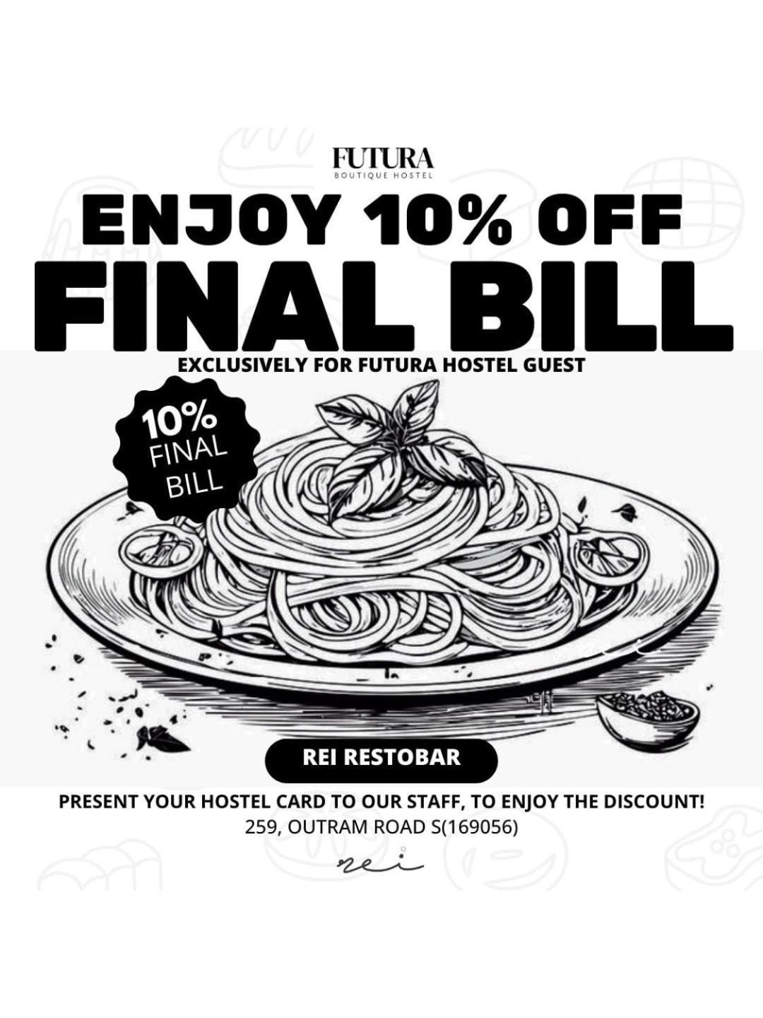 Futura Boutique Hostel Singapore Ngoại thất bức ảnh